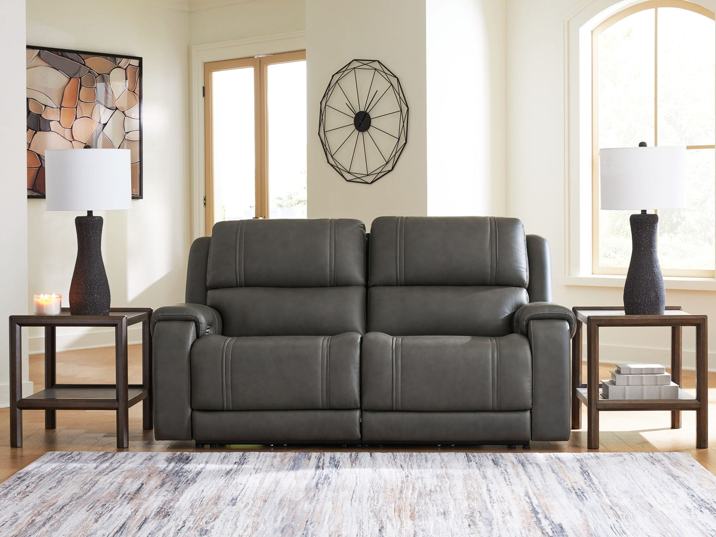 5Z-Harrenhurst - Power Reclining Sectional