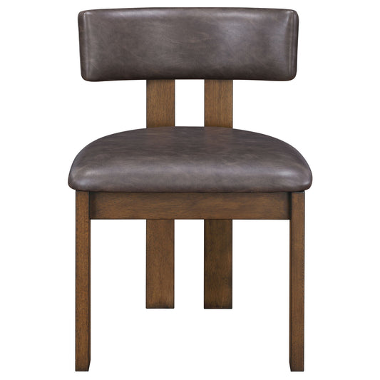 Cambridge - Dining Chair (Set of 2) - Brown / Brown