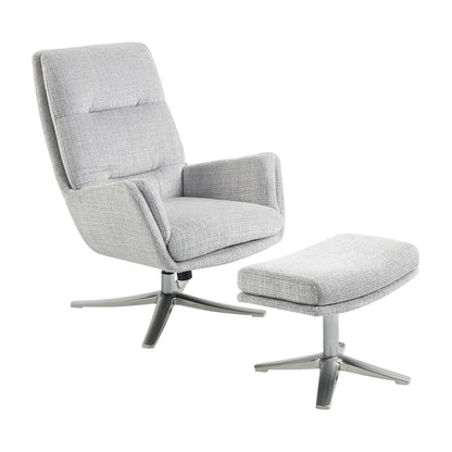 Parker - Swivel Chair With Ottoman