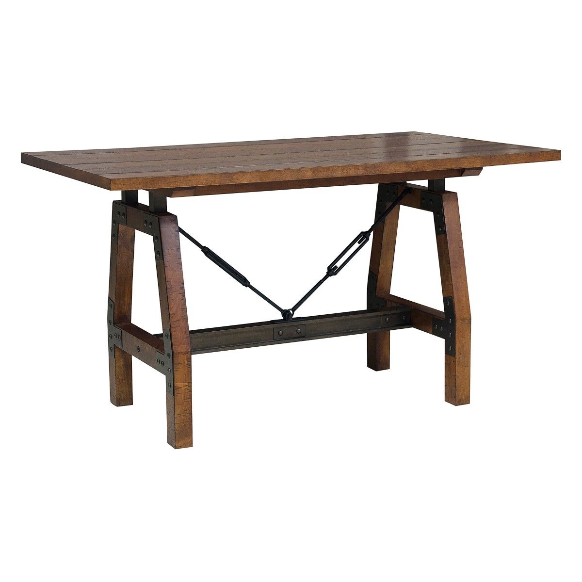 Holverson - Counter Height Table - Brown / Gray