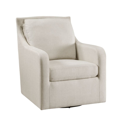 Carlmont - Swivel Chair - Beige