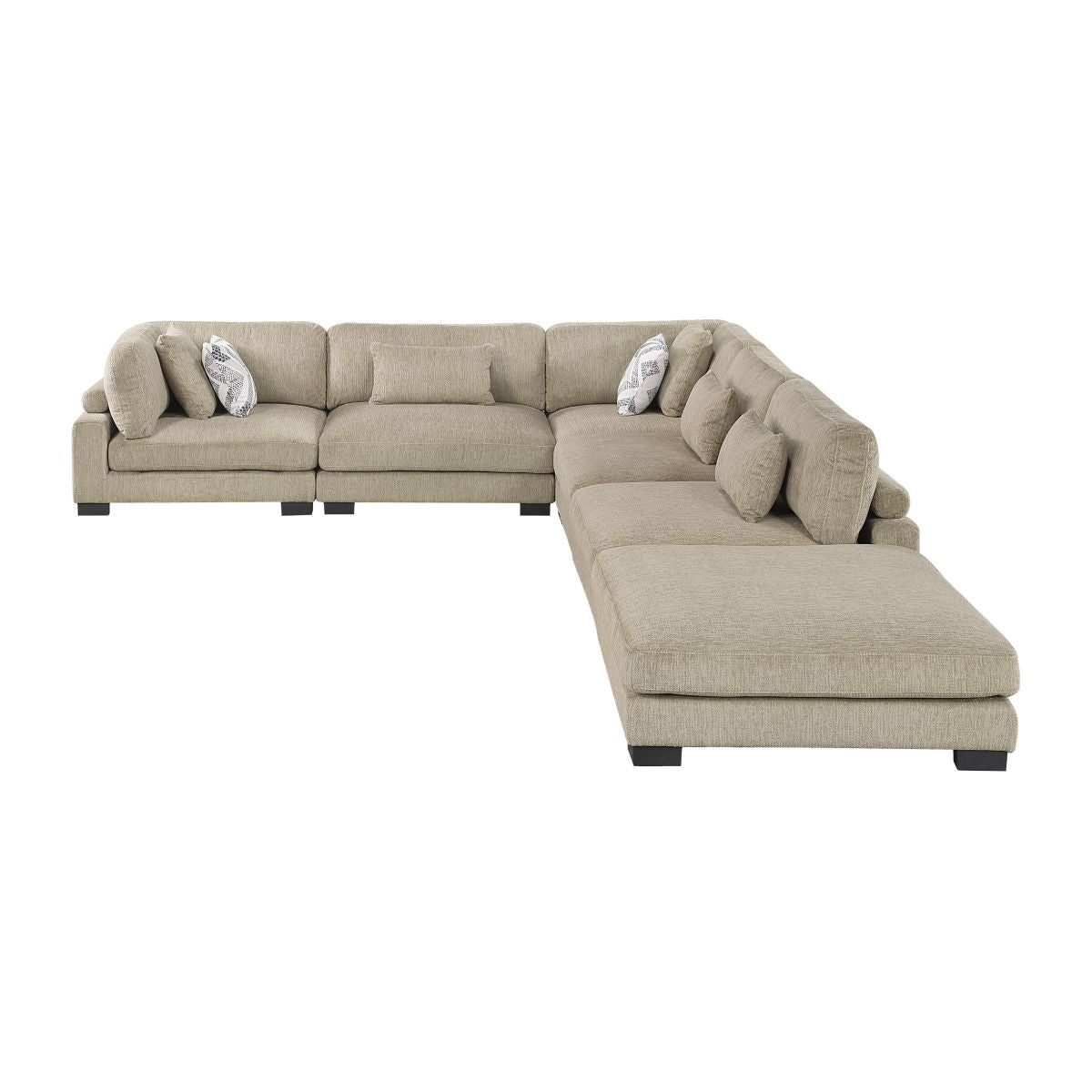 Tinley - Modular Sectional And Ottoman