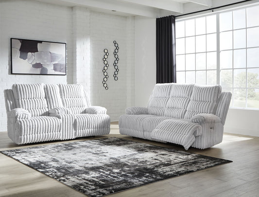 Technique - Reclining Power Sofa Set