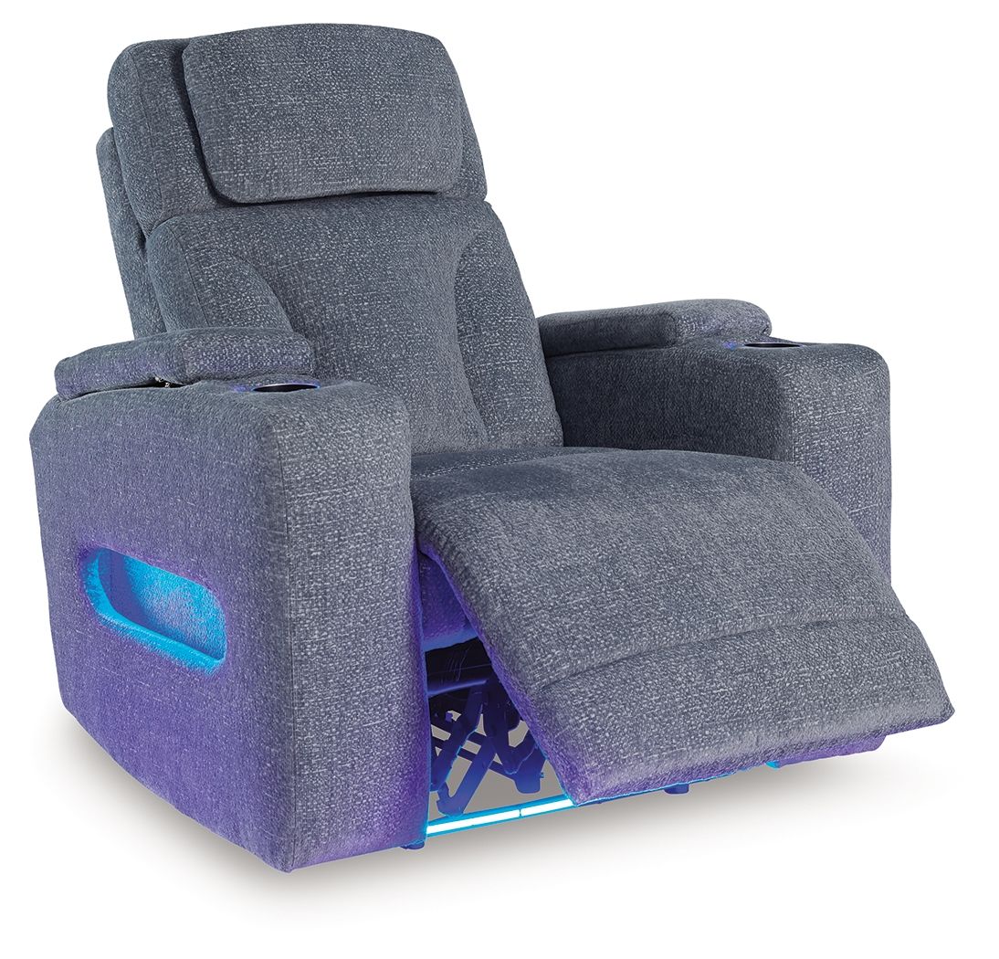 Forest Lake - Power Recliner - Steel
