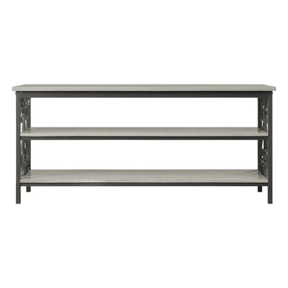 Fairhope - TV Stand/Sofa Table - Beige / Black