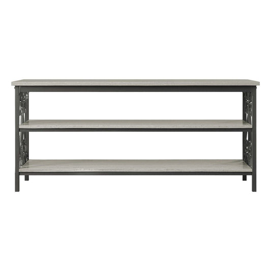Fairhope - TV Stand/Sofa Table - Beige / Black