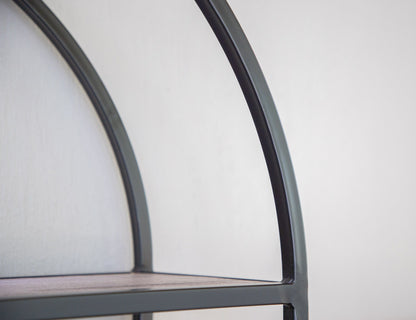 Blacksmith - Bookcase - Truffle Brown / Oil Black