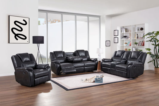 Granada - Glider Recliner - Black