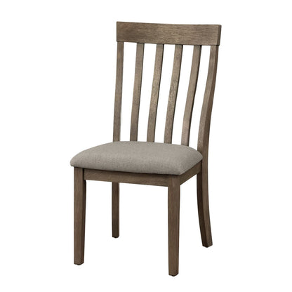 Armhurst - Side Chair (Set of 2) - Gray / Brown