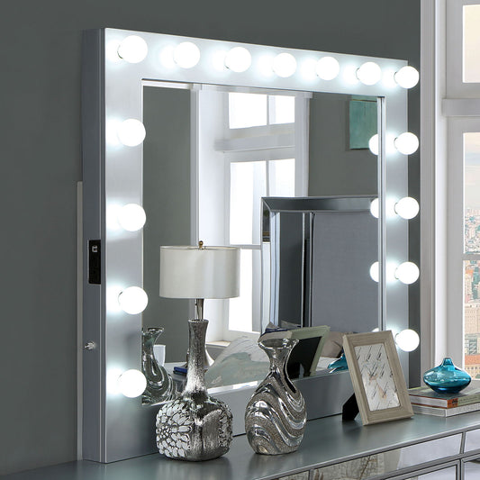 Belladonna - Mirror With USB, Power Light - Silver