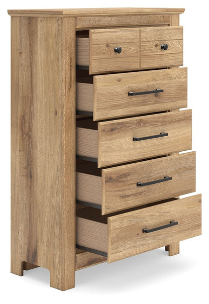 Fenderport - Five Drawer Chest