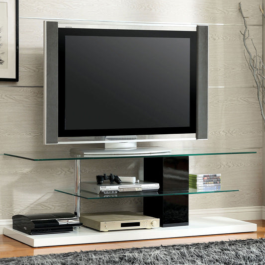 Neapoli - TV Console - Black / White