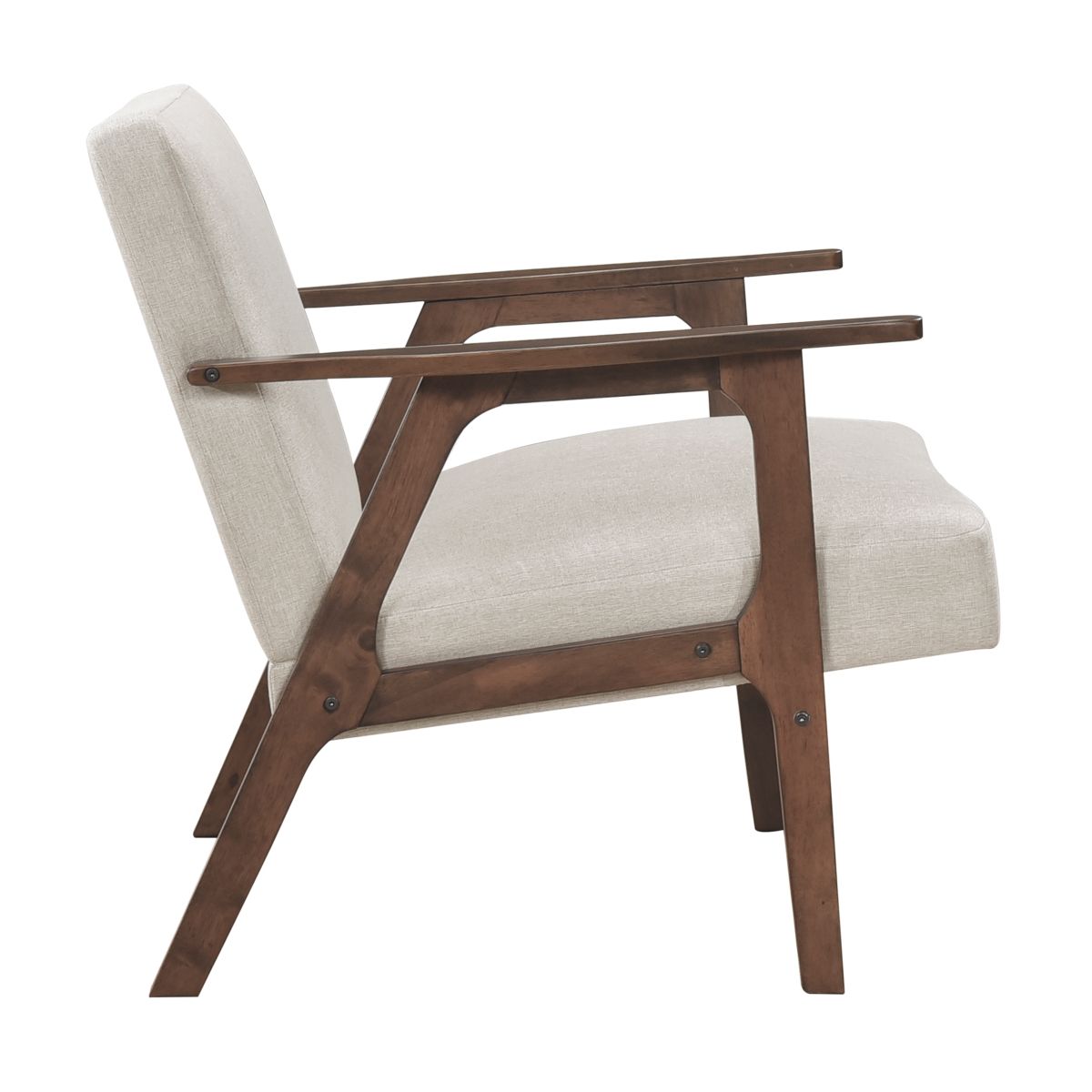 Omara - Accent Chair Dark Brown Base
