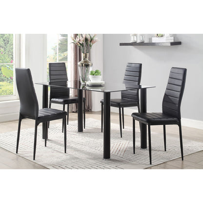 Florian - Faux Leather Side Chair (Set of 2)