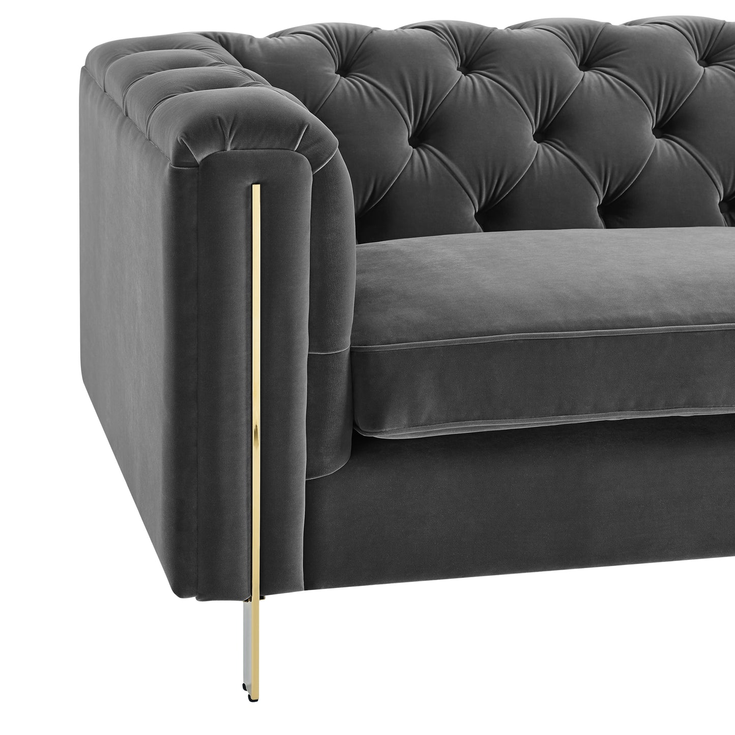 Charlene - Velvet Loveseat