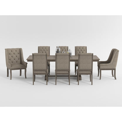 Vermillion - Dining Table - Taupe