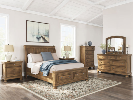 Vandenmore - Storage Sleight Bedroom Set