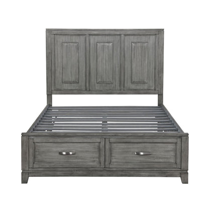 Garretson - Platform Bed With Footboard Storage