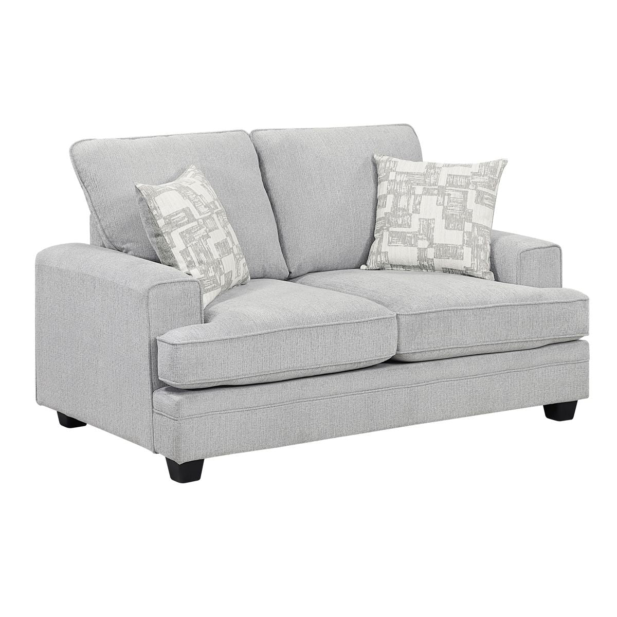 9747 - Loveseat - Pearl Silver