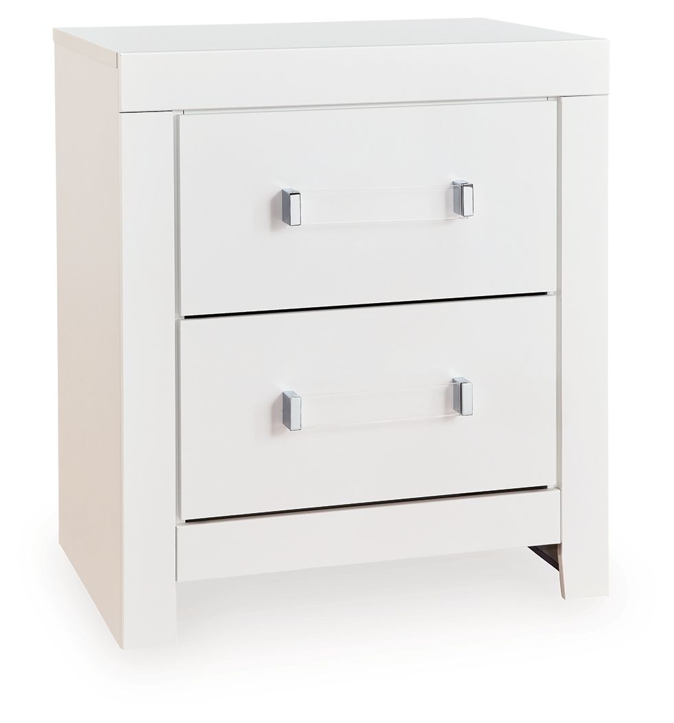 Raechalla - Two Drawer Night Stand