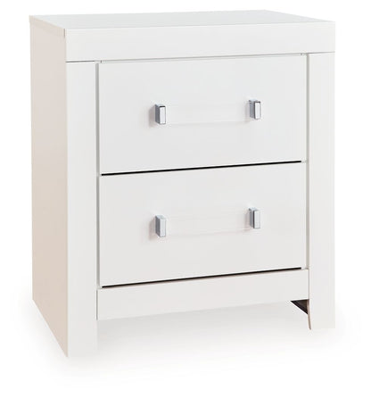 Raechalla - Two Drawer Night Stand