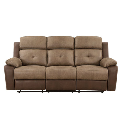 Glendale - Double Reclining Sofa - Brown