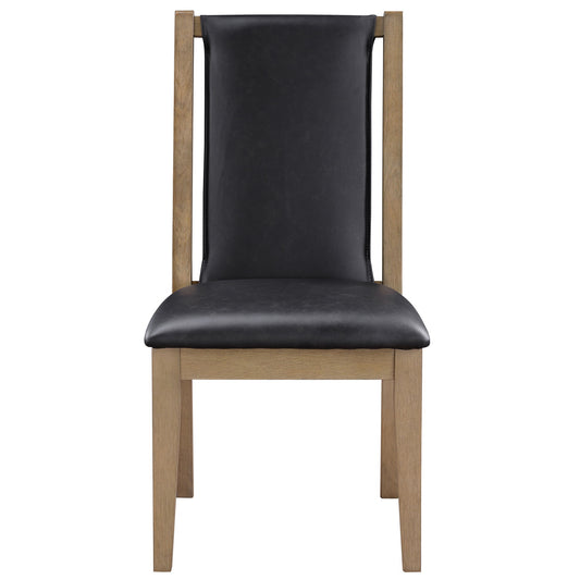 Orinda - Side Chair (Set of 2) - Brown / Black