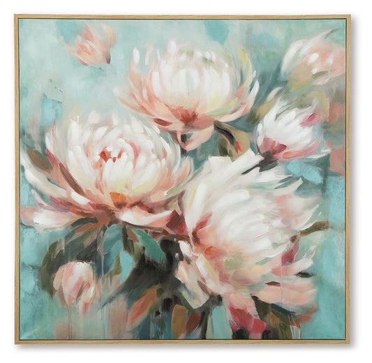 Parryville - Wall Art - Aqua / Pink