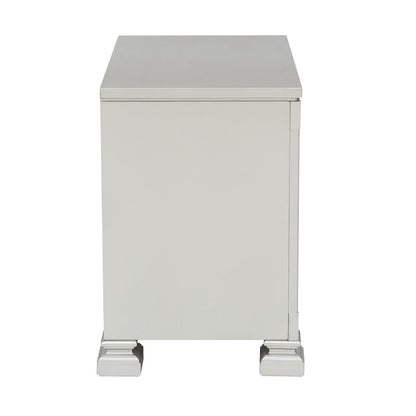 Bevelle - Nightstand - Silver