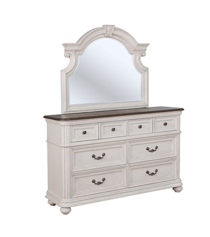 B0162N - Dresser - White - Wood