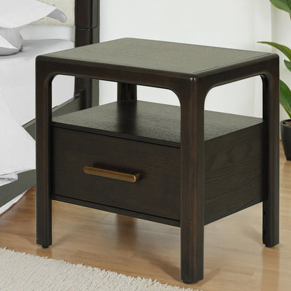 Sigmund - Nightstand - Dark Brown