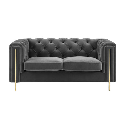 Charlene - Velvet Loveseat