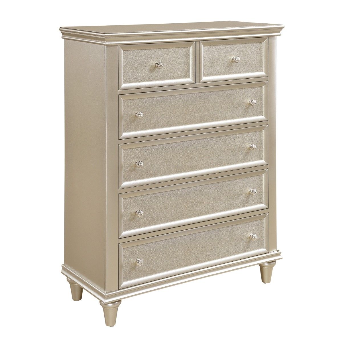 Celandine - Chest - Gold / Silver / Champagne
