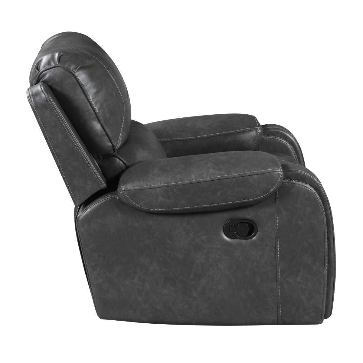 Newnan - Swivel Glider Reclining Chair - Brown