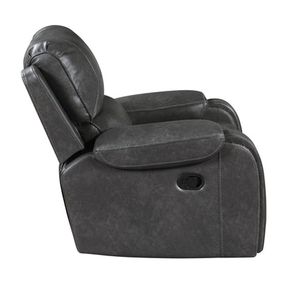 Newnan - Swivel Glider Reclining Chair - Brown