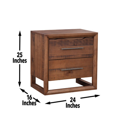 Lofton - Nightstand - Brown