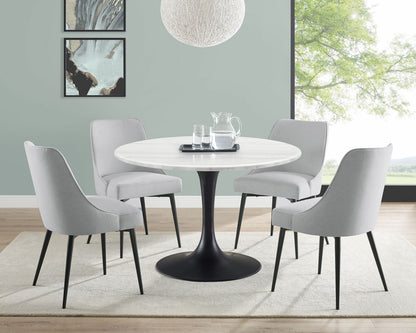 Colfax - White Top Dining Set