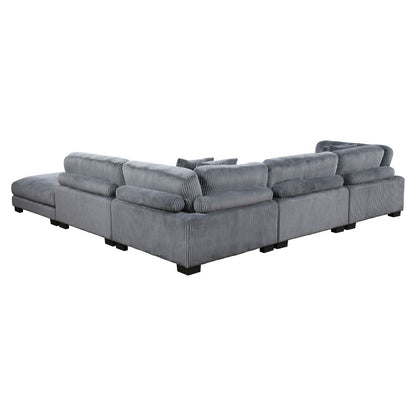 Traverse - Sectional With Ottoman
