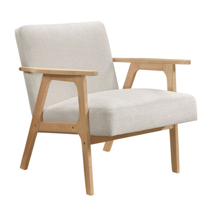 Omara - Accent Chair Light Brown Base