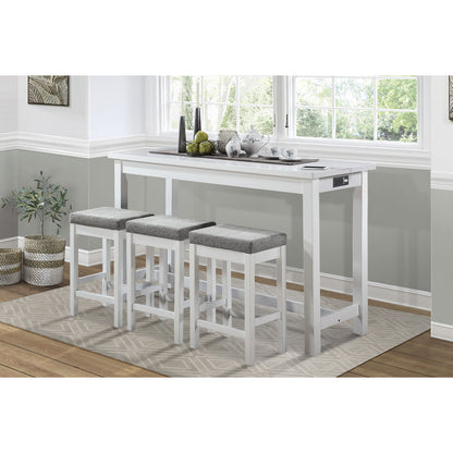 Connected - 4-Piece Pack Counter Height Set