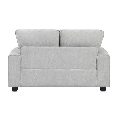 9747 - Loveseat - Pearl Silver