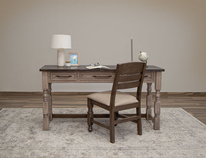 Natural Stone - Desk - Taupe Brown