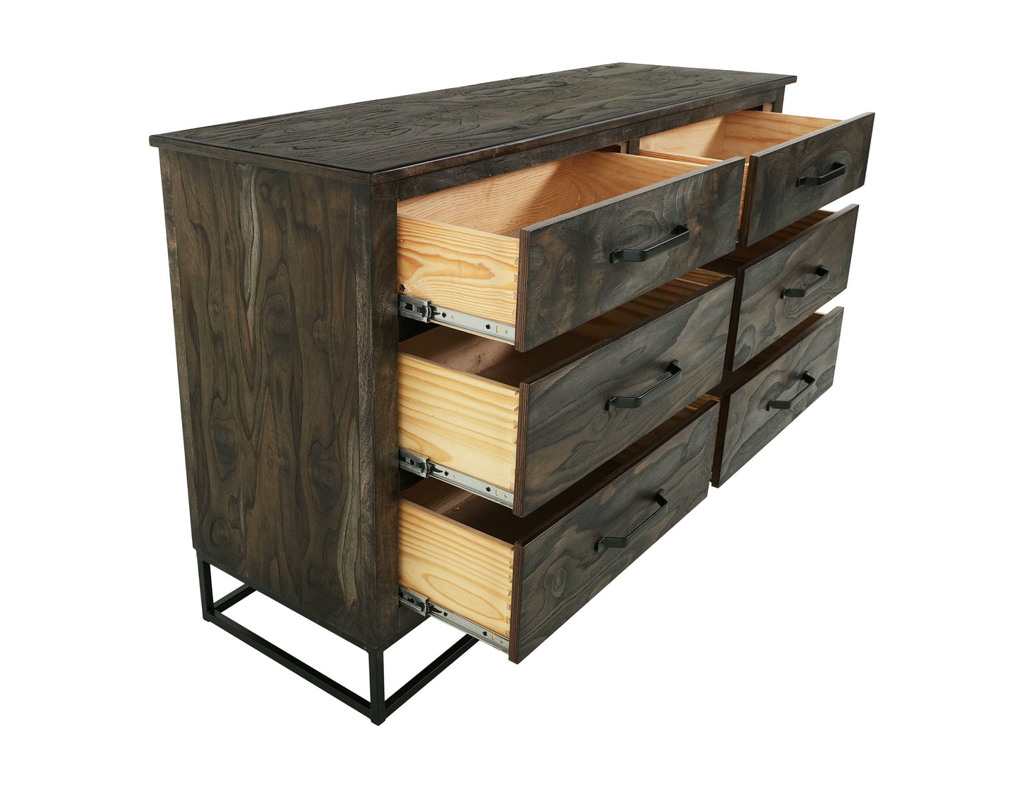 Teak - Dresser - Oil Black