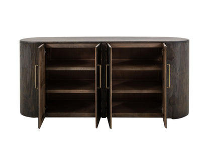 Balam - 4 Doors Console - Oil Black