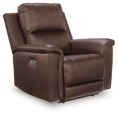 Beryton - Power Recliner With Adjustable Headrest
