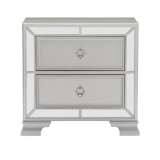 Avondale - Nightstand - Silver