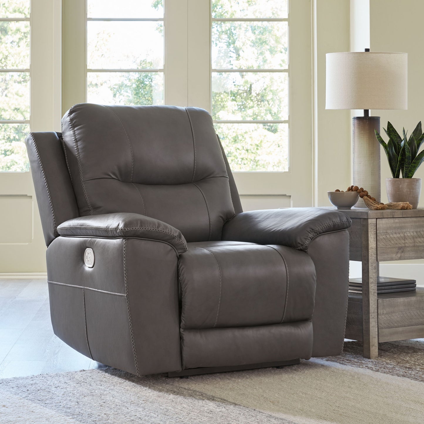 Dearview - Power Recliner/ Adj Headrest - Fog