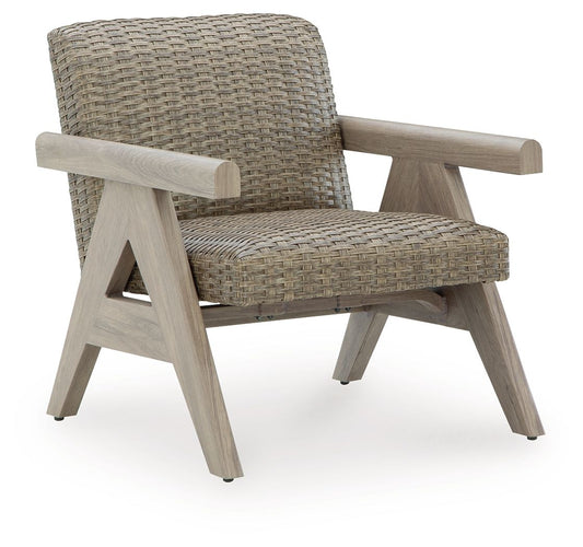Carisbo - Rocking Lounge Chair - Beige