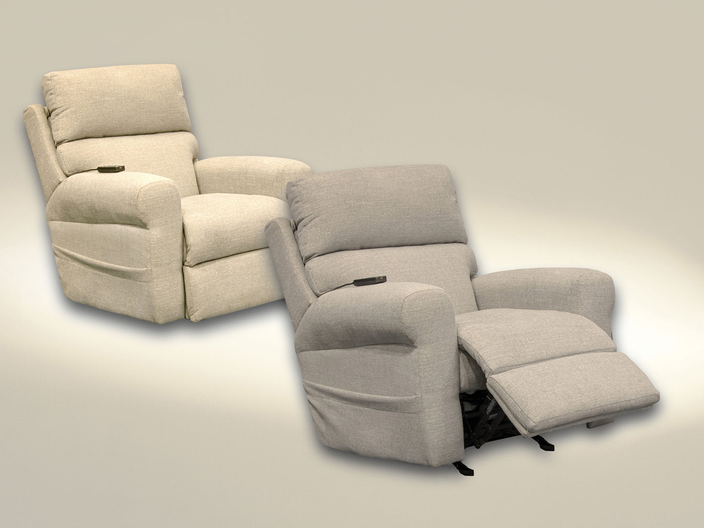 Unity - Power Headrest Power Rocker Recliner With CR3 Heat/Massage