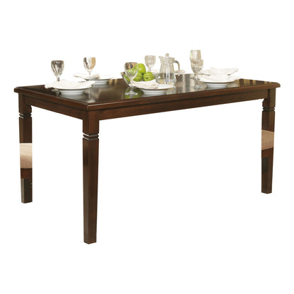 Devlin - 5 Piece Dining Room Set (Table & 4 Side Chairs) - Brown